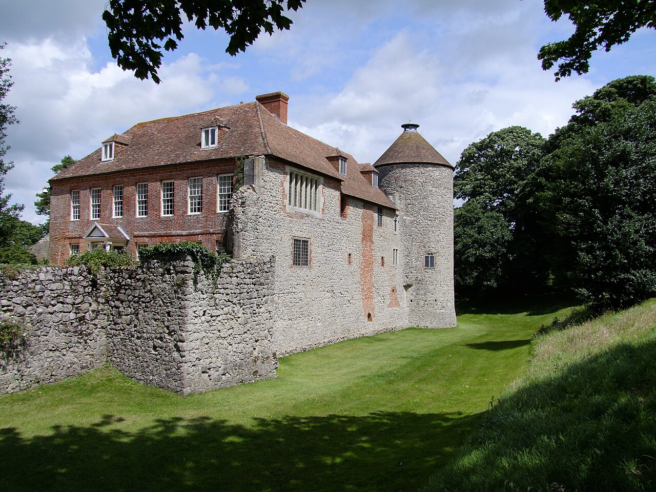 Westenhanger Castle in Engeland