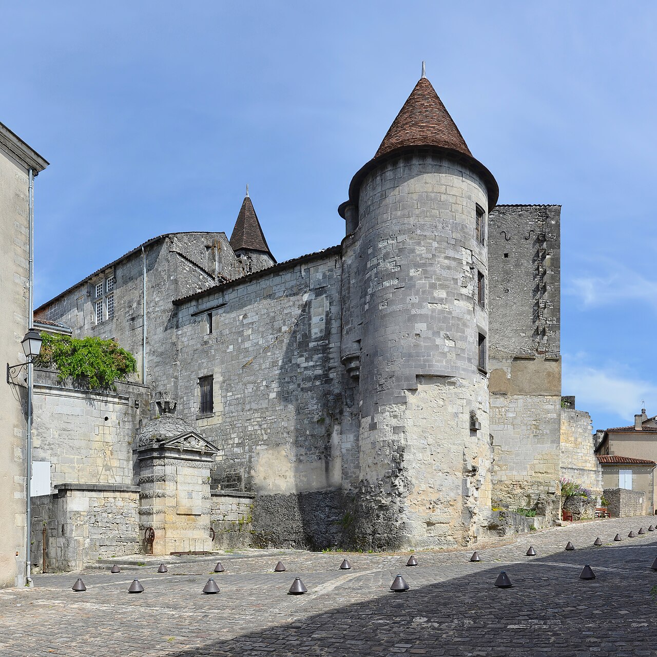 Castle of Cognac in France