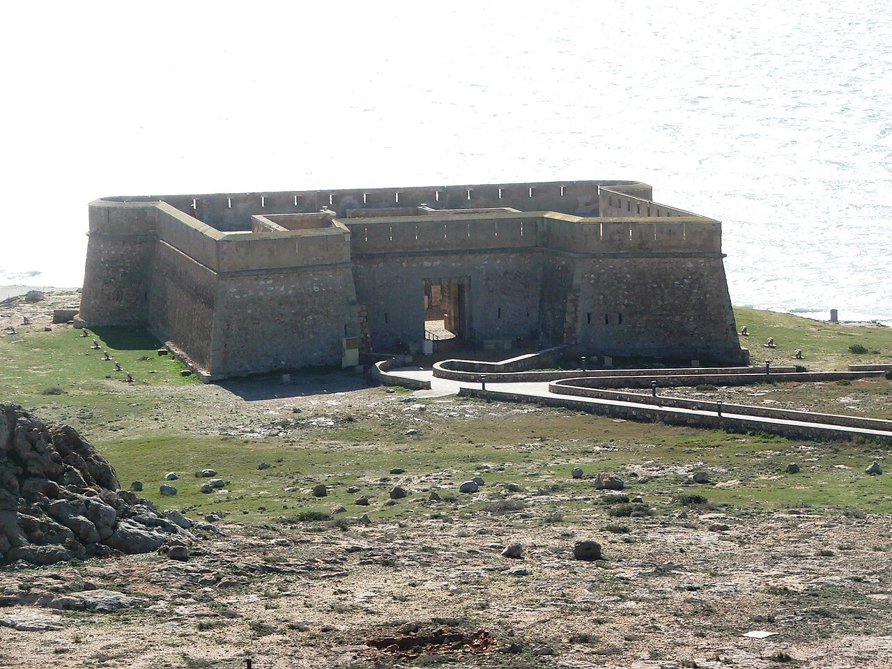 Castillo de Guardias Viejas in Spain