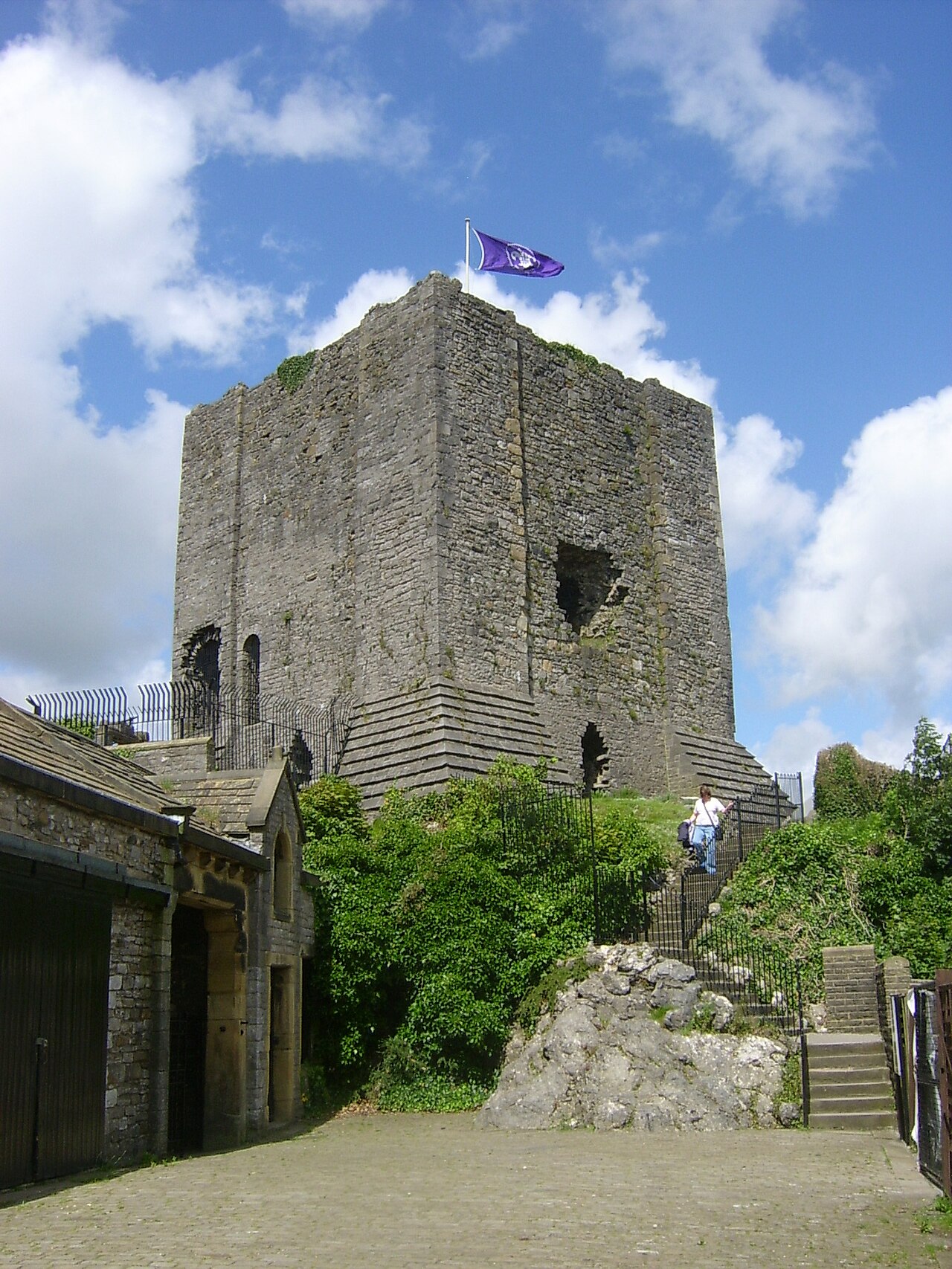 Clitheroe Castle in England