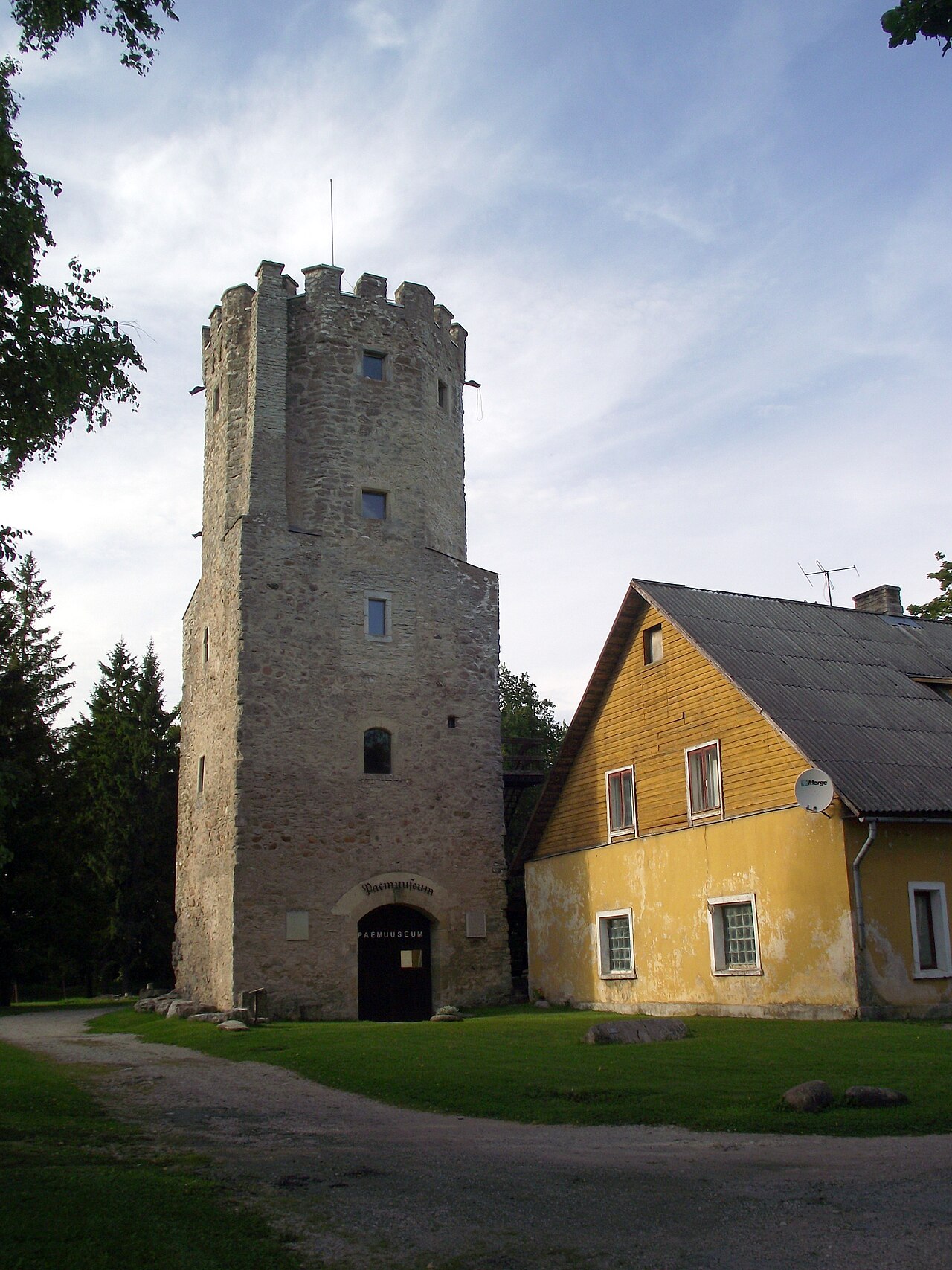 Porkuni Castle in Estonia