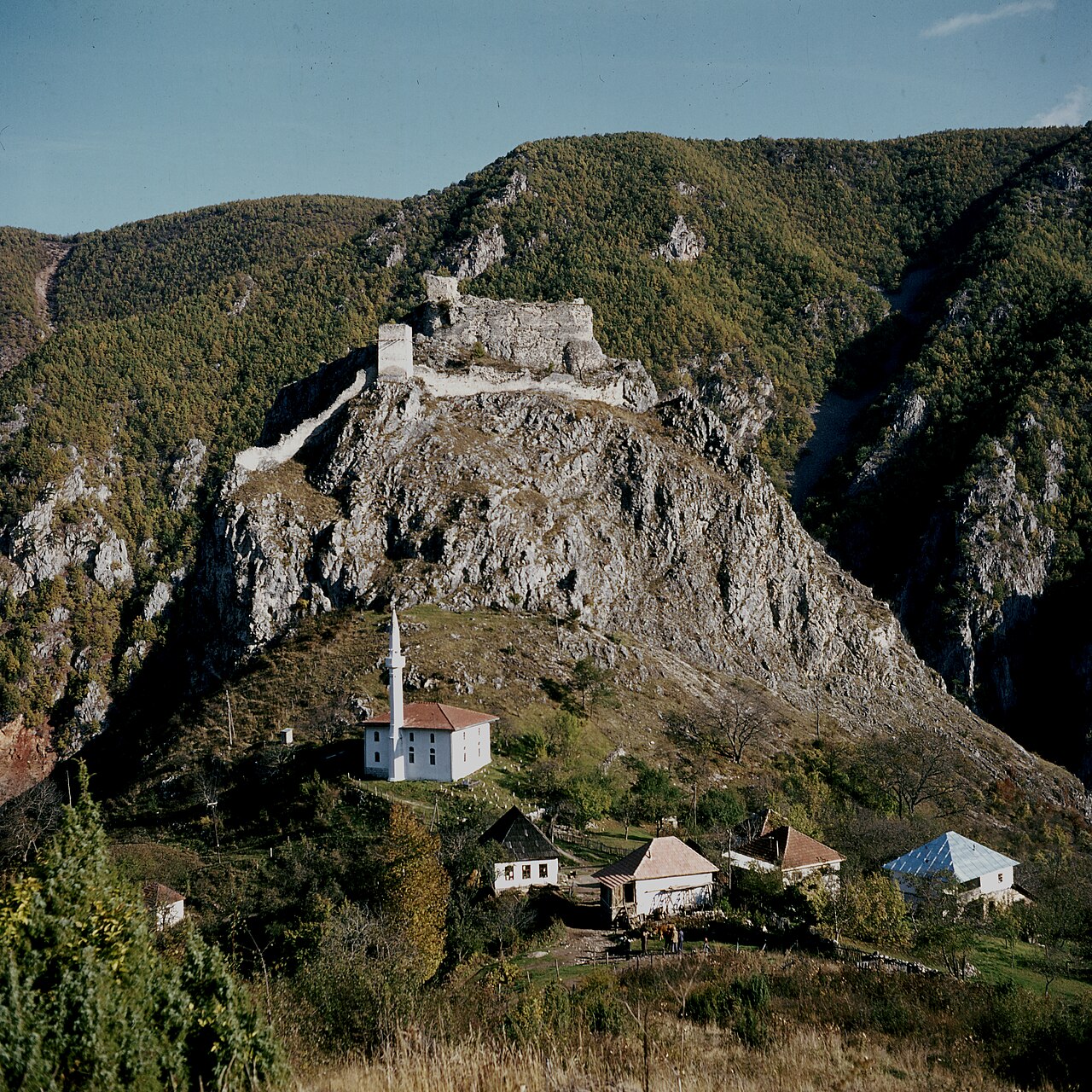 Mileševac Fortress in Serbia