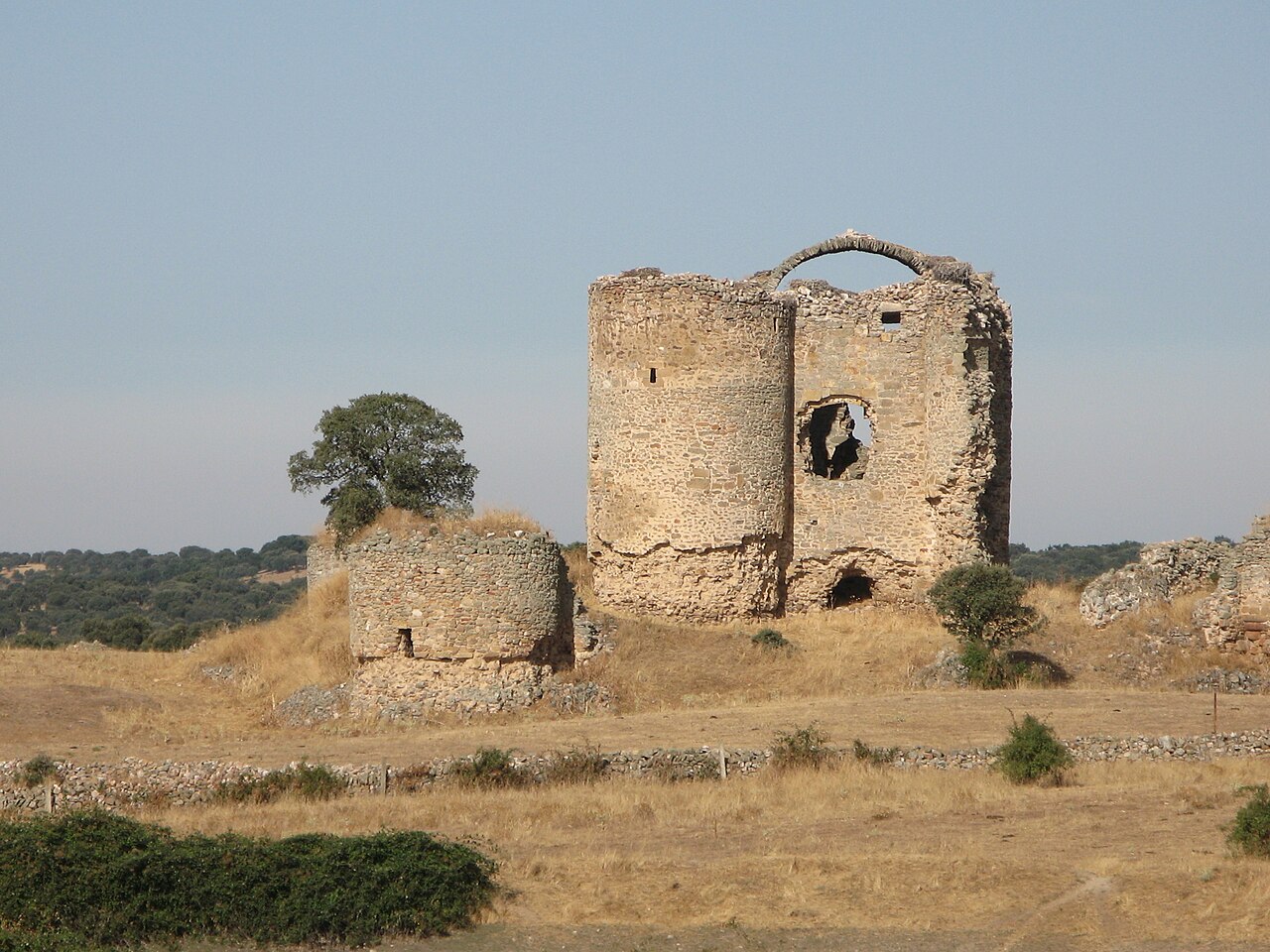 Castle of Asmesnal in Spain