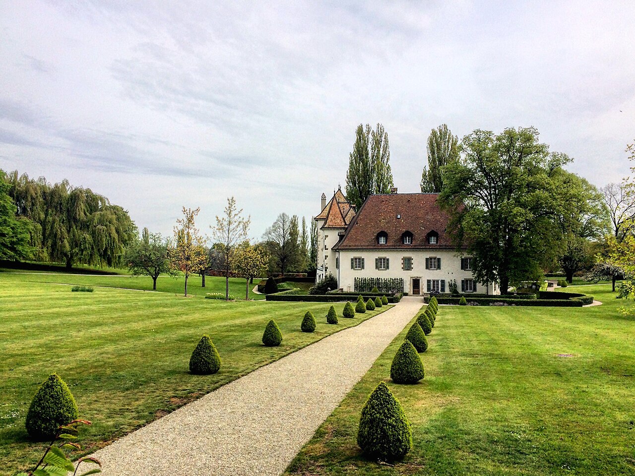 Schloss Tournay in der Schweiz