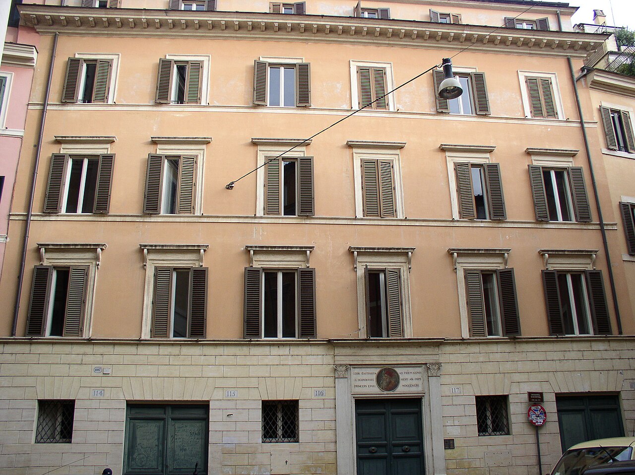 Palazzo Skanderbeg in Italy
