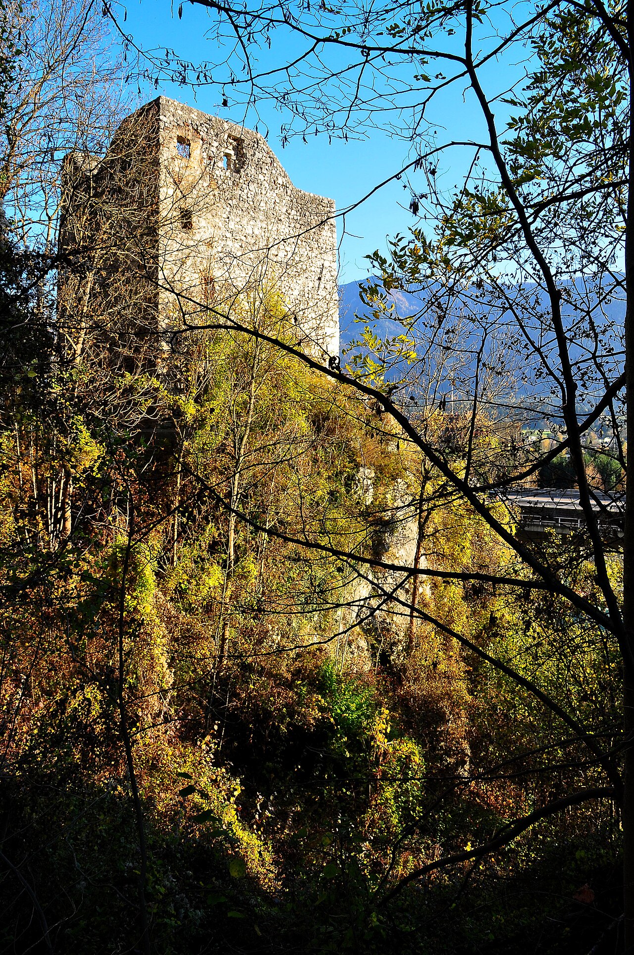 Burgruine Federaun in Österreich