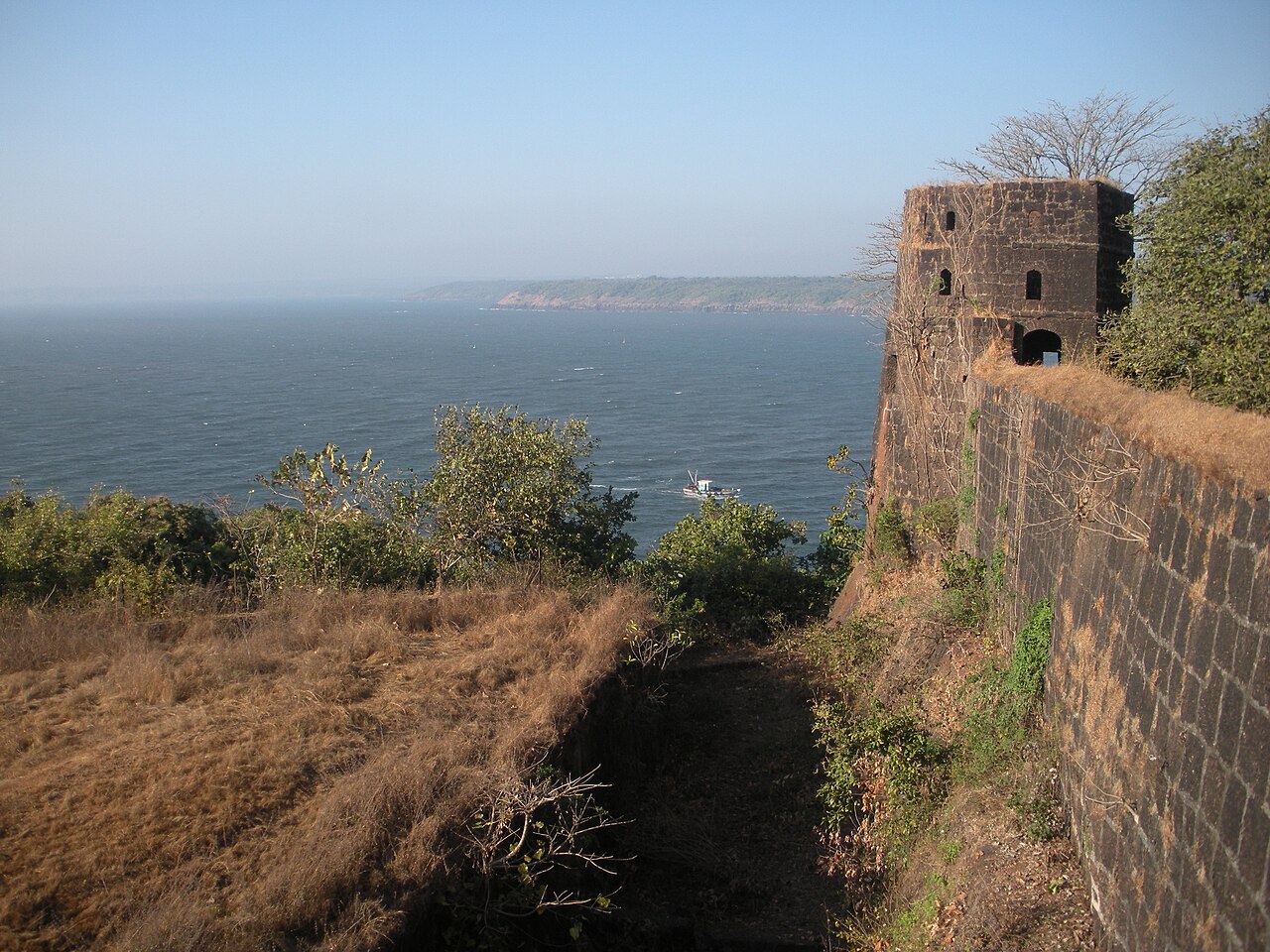 Jaigad Fort en la India