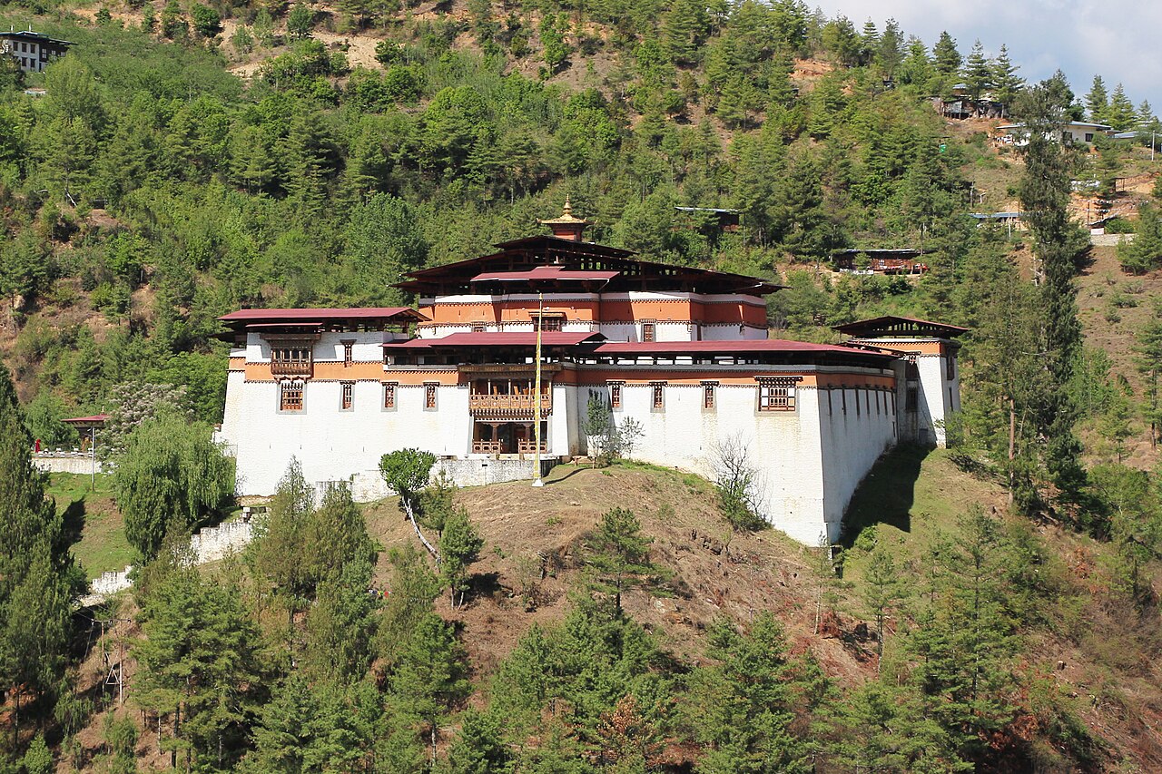 Simtokha Dzong in Bhutan