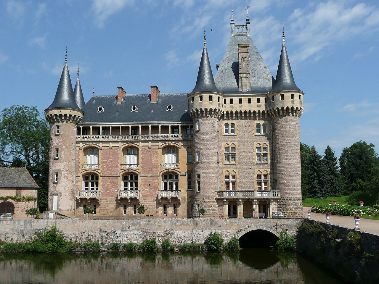 Château de La Clayette in France