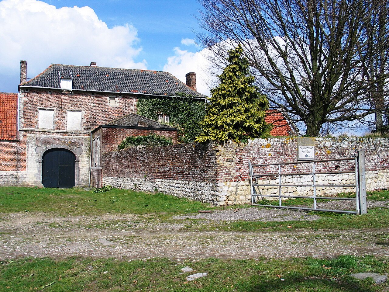 Château d'Hougoumont in Belgium