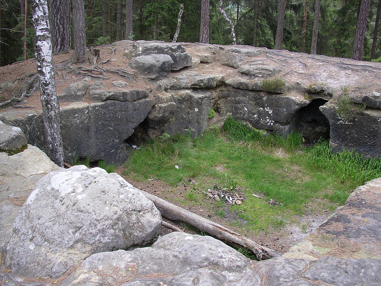 Chřibský hrádek in the Czech Republic