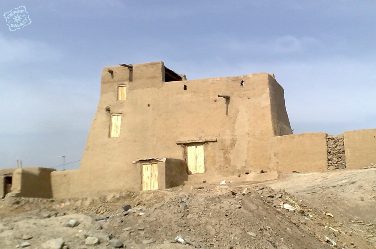 Chanef Castle in Iran