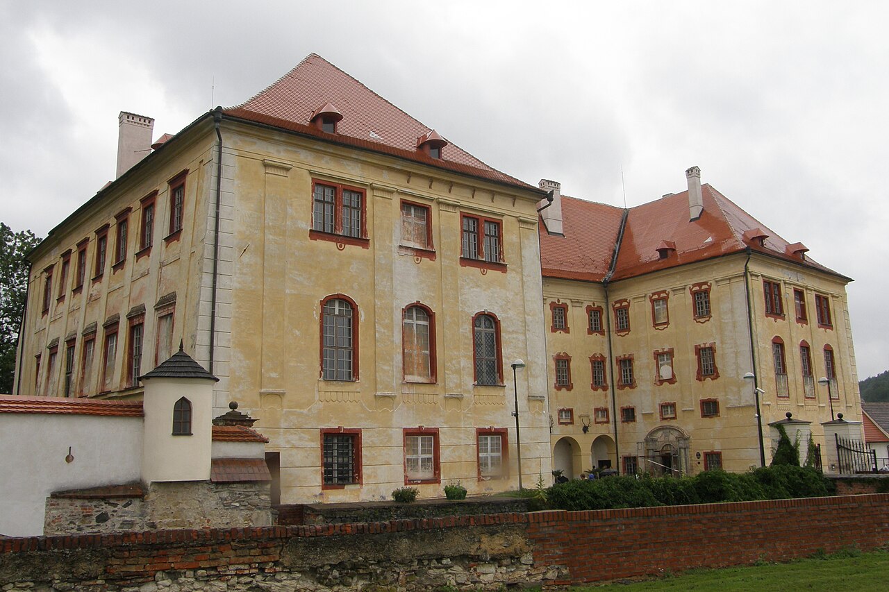 Kunštát Castle w Czechach