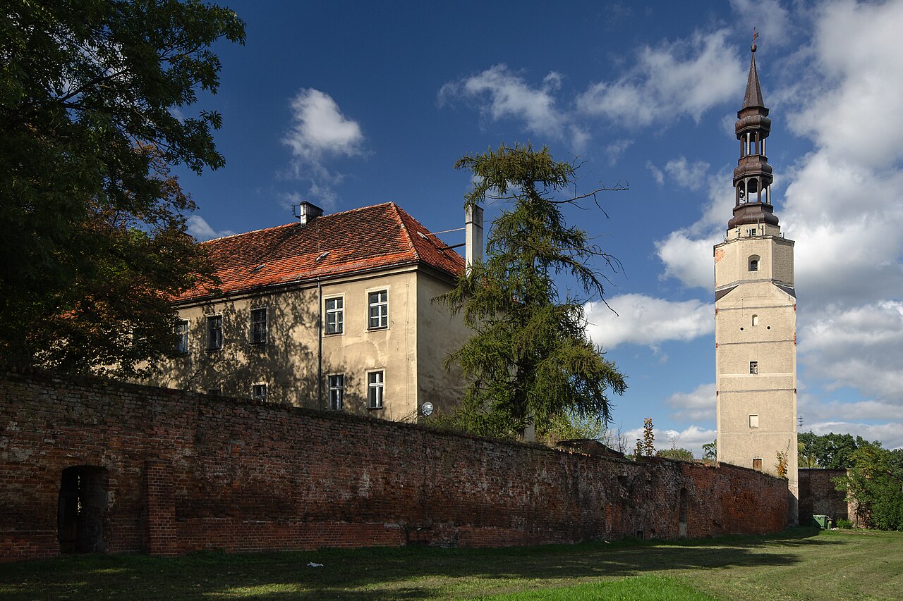 Bierutów Castle in Poland