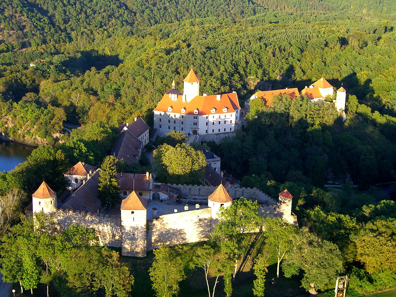 Veveří Castle in the Czech Republic