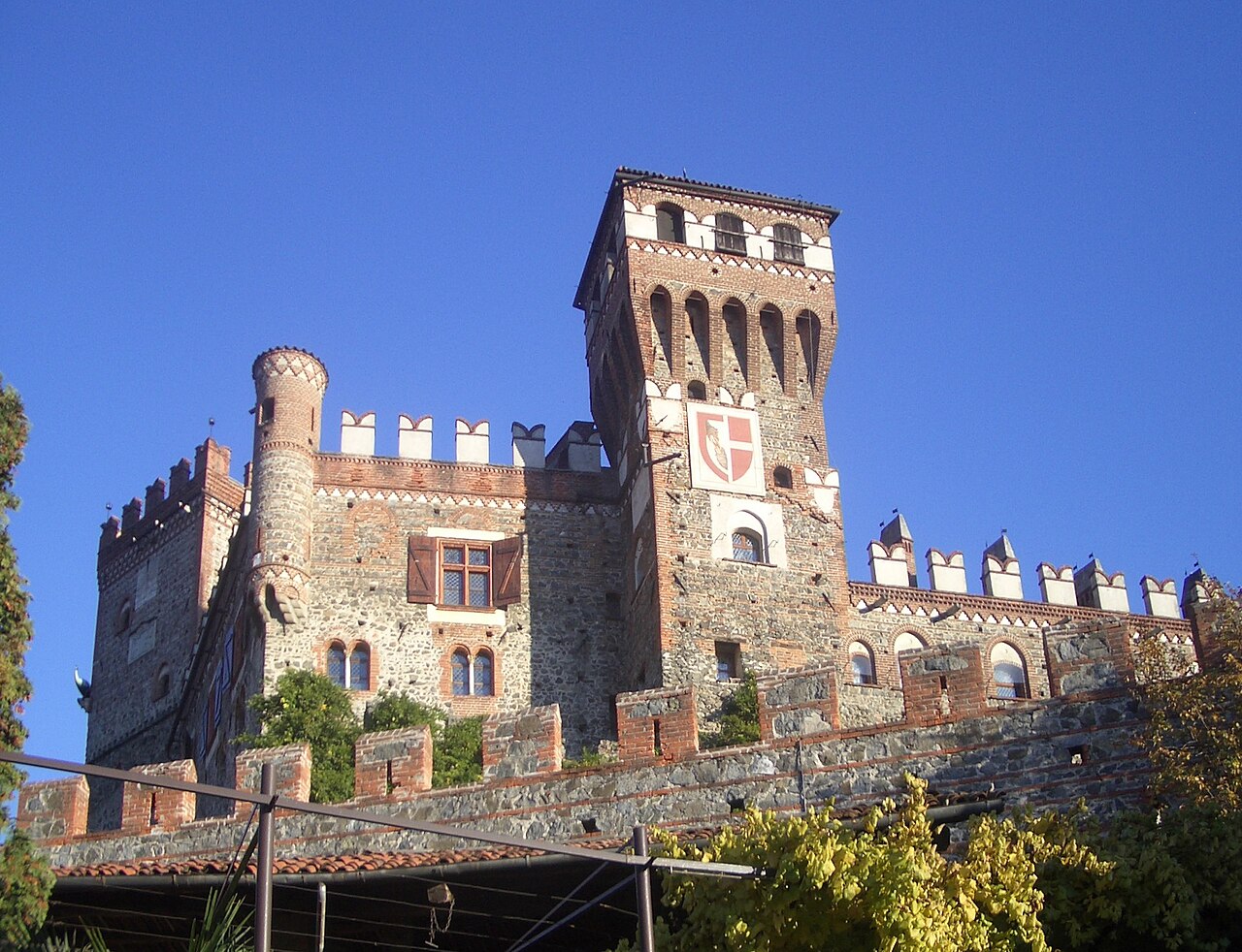 Castello di Pavone Canavese in Italy