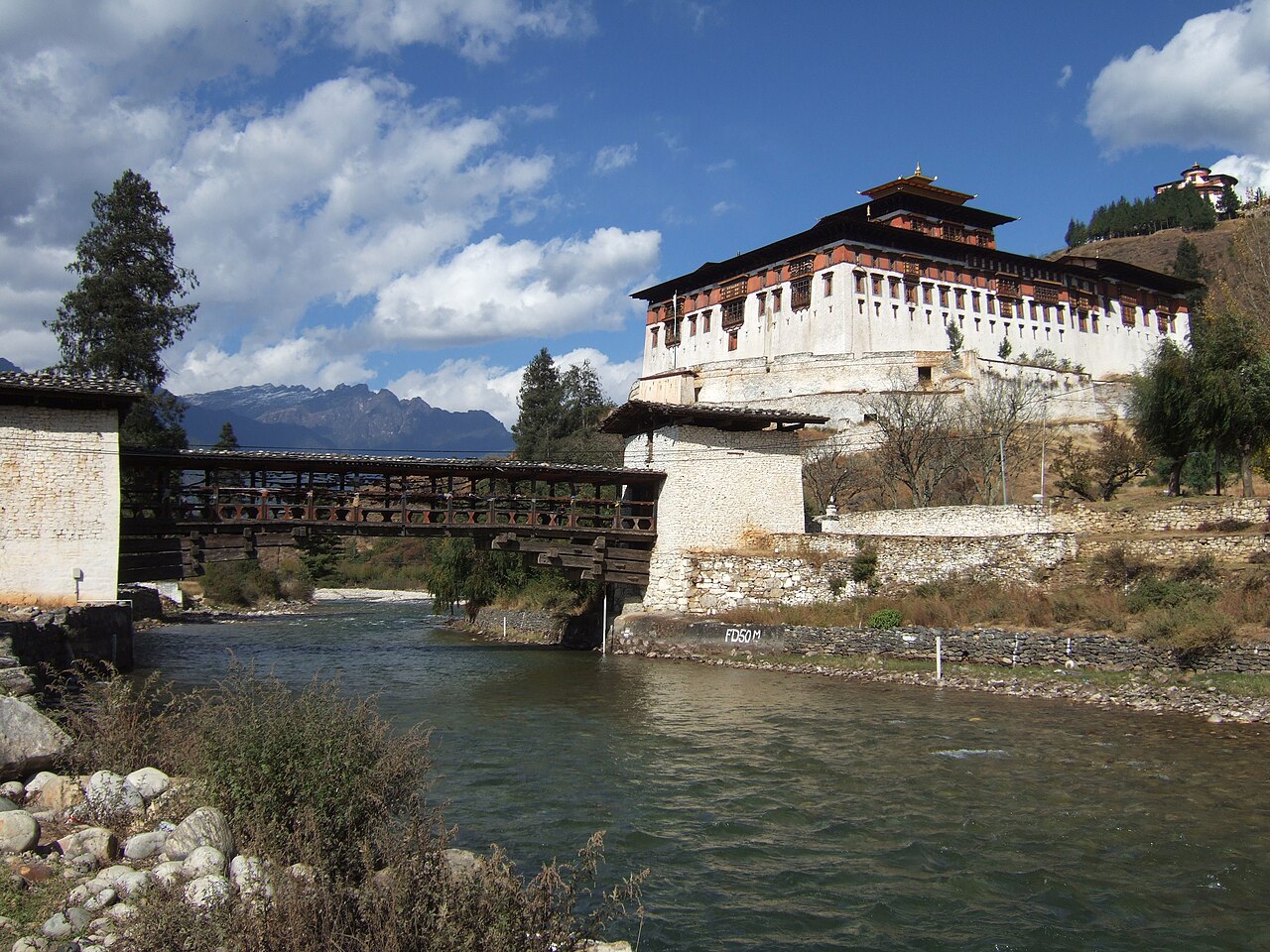 Rinpung Dzong in Bhutan