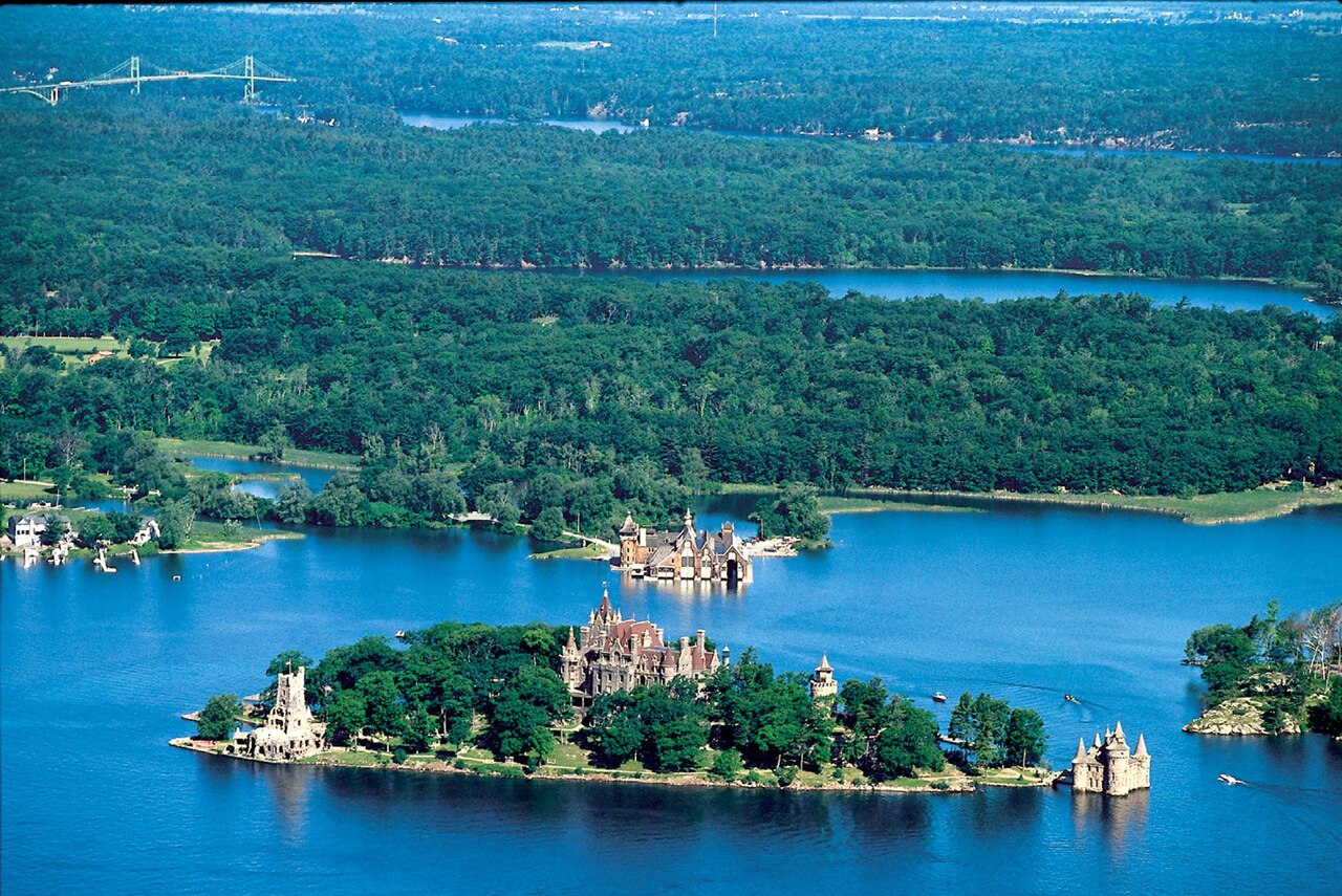 Boldt Castle in the United States