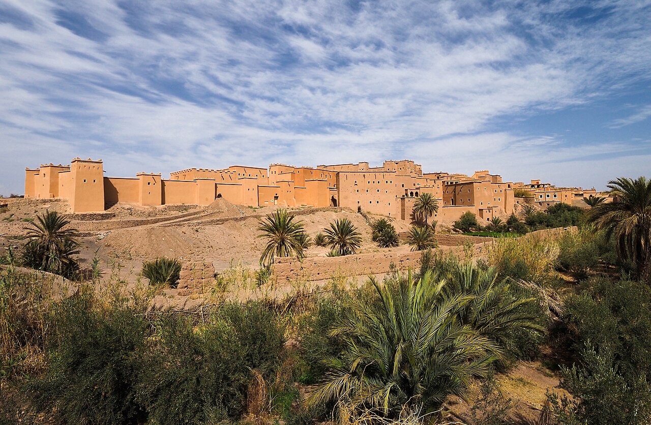 Ksar of Taourirt w Maroku