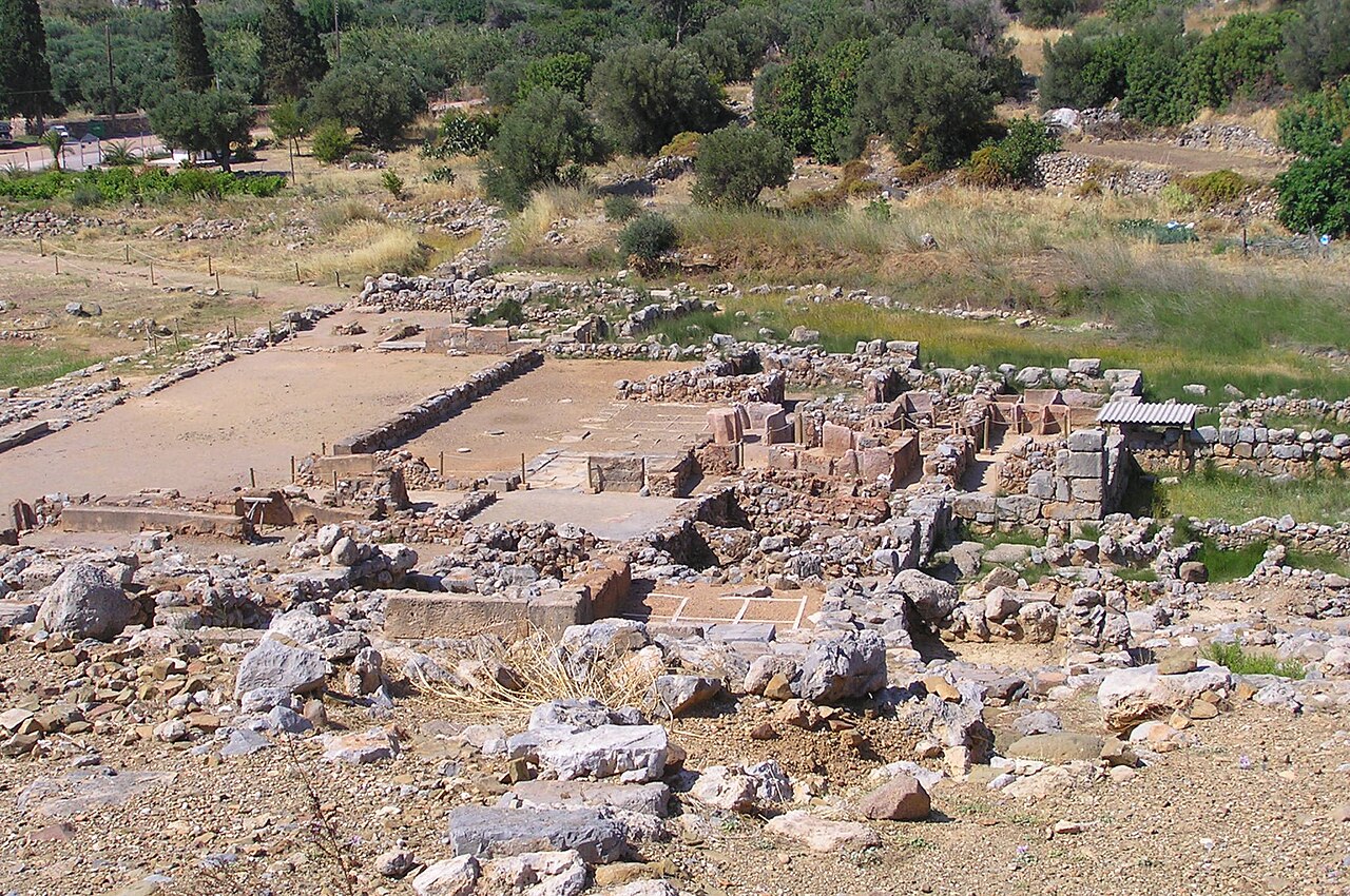 Zakros in Griekenland