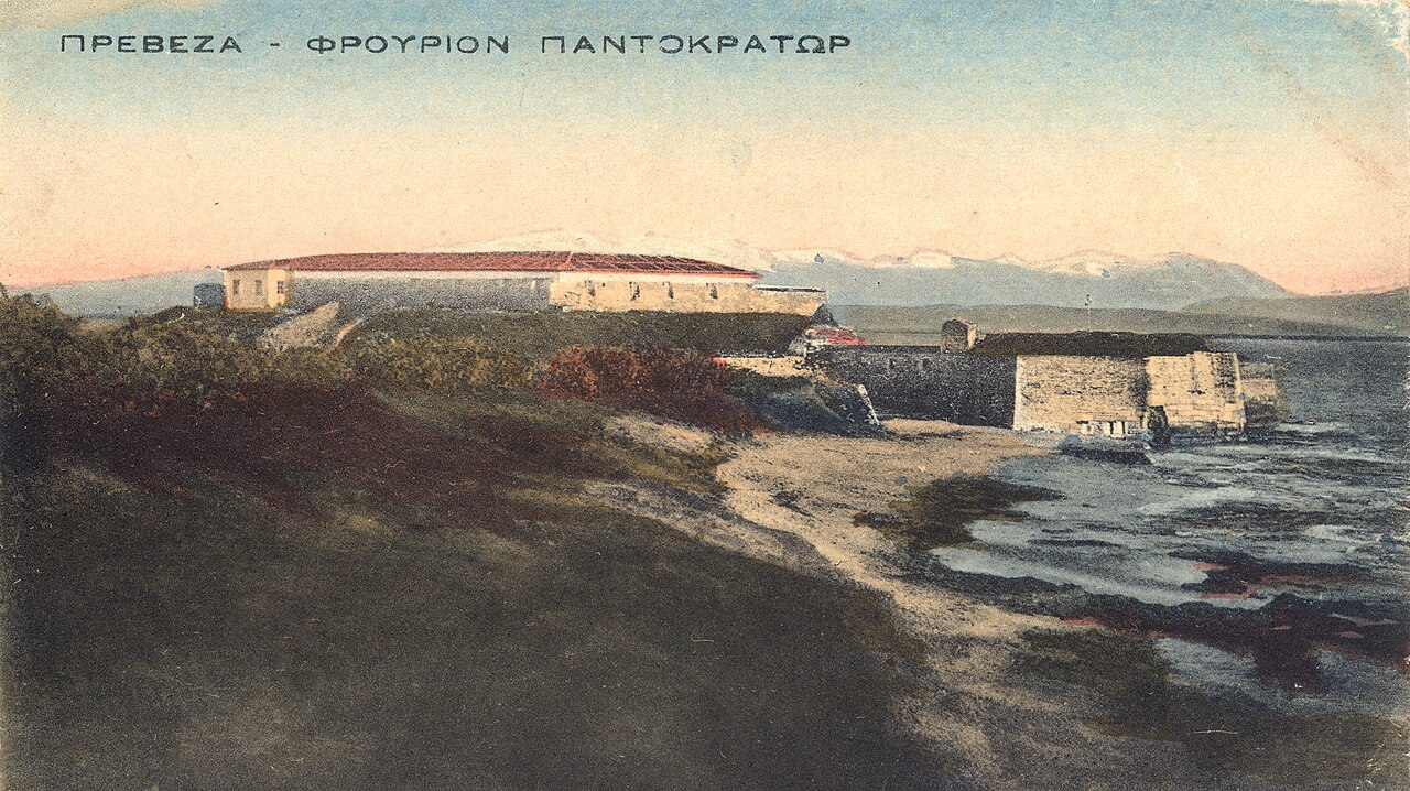 Pantokratoras Castle w Grecji