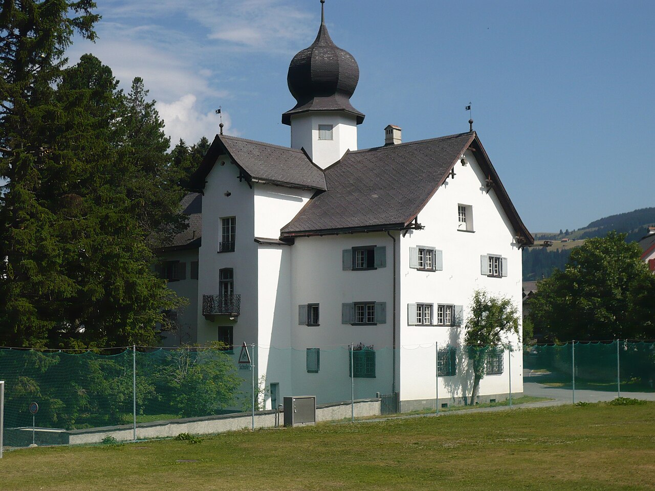 Parpan Castle w Szwajcarii