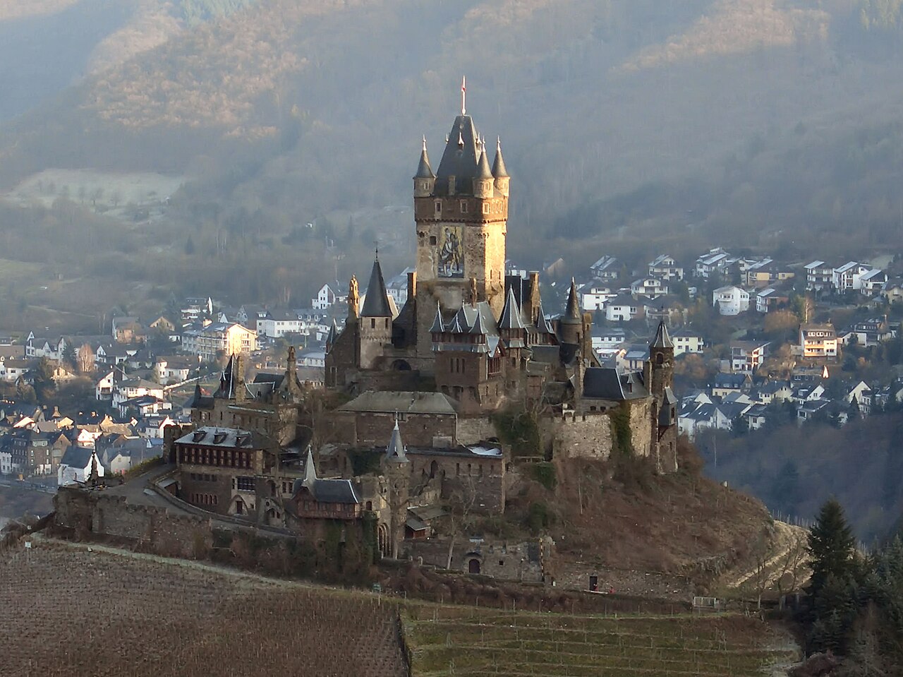 Reichsburg Cochem in Germany