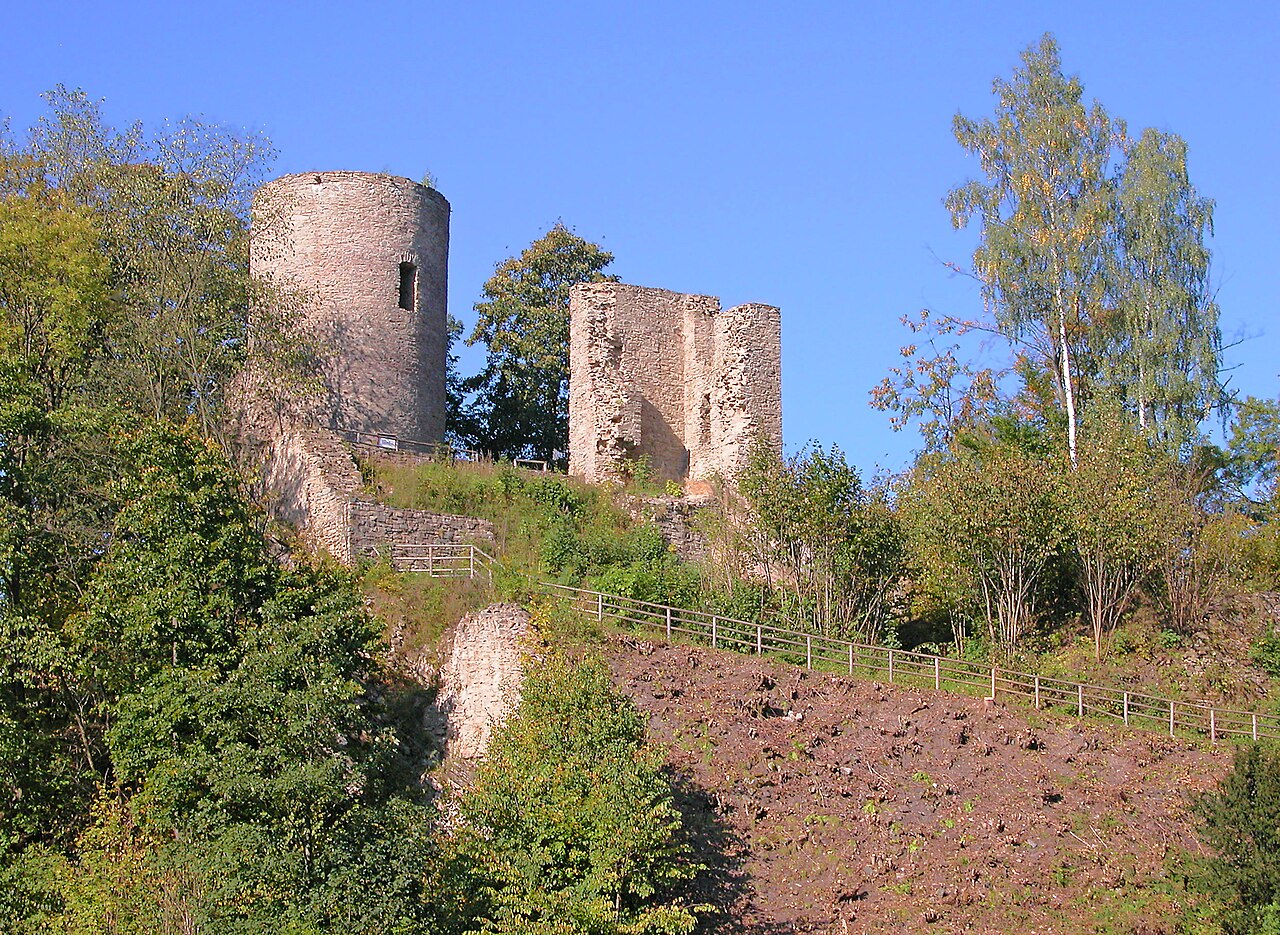 Lauterstein Castle (Marienberg) in Germany