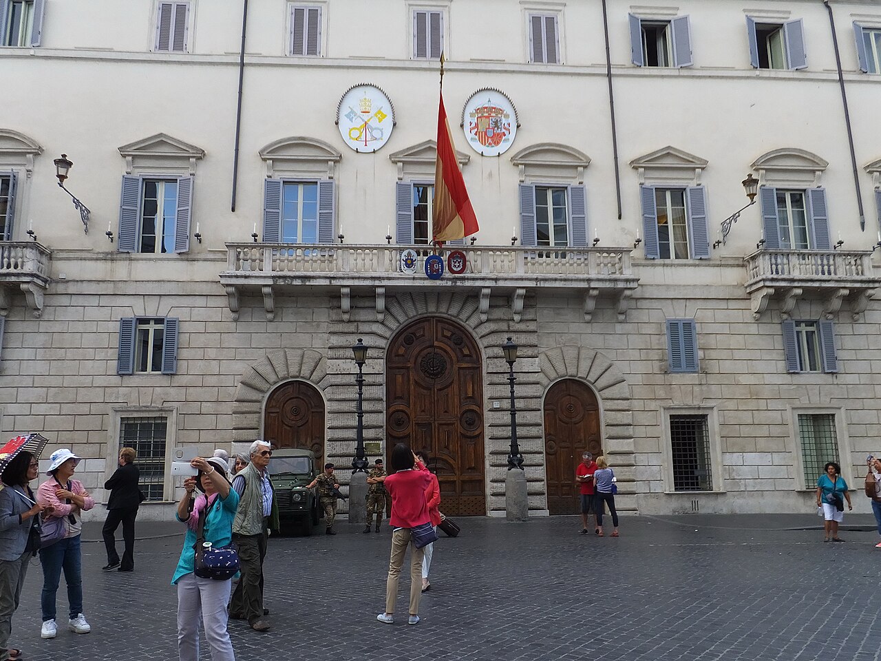Palazzo di Spagna in Italy