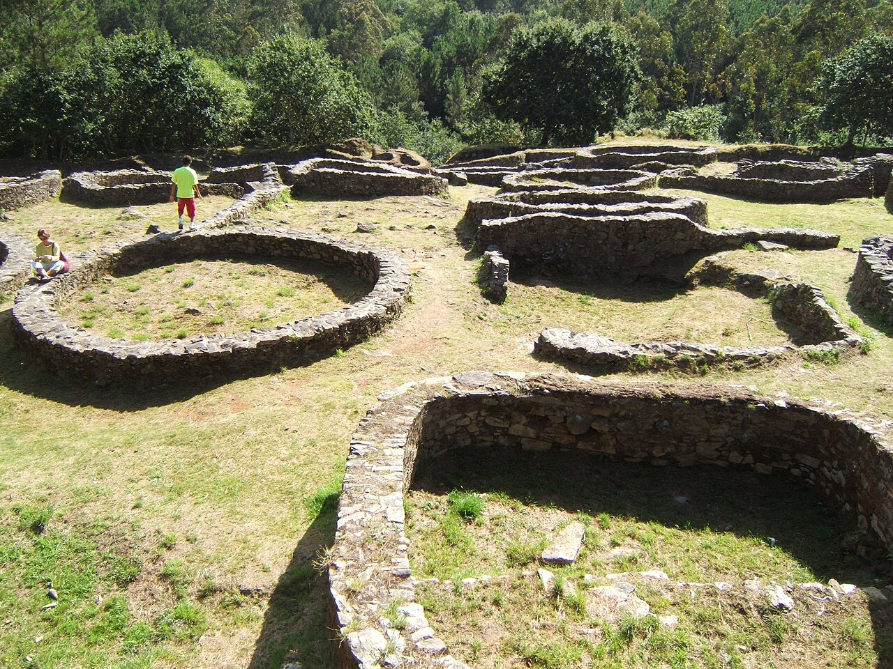 Castro of Borneiro in Spain