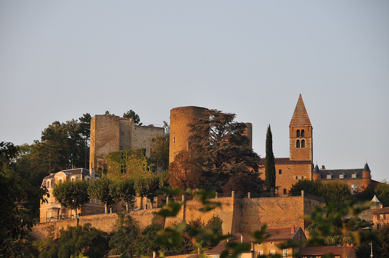 Château de Châtillon-d'Azergues in Frankreich
