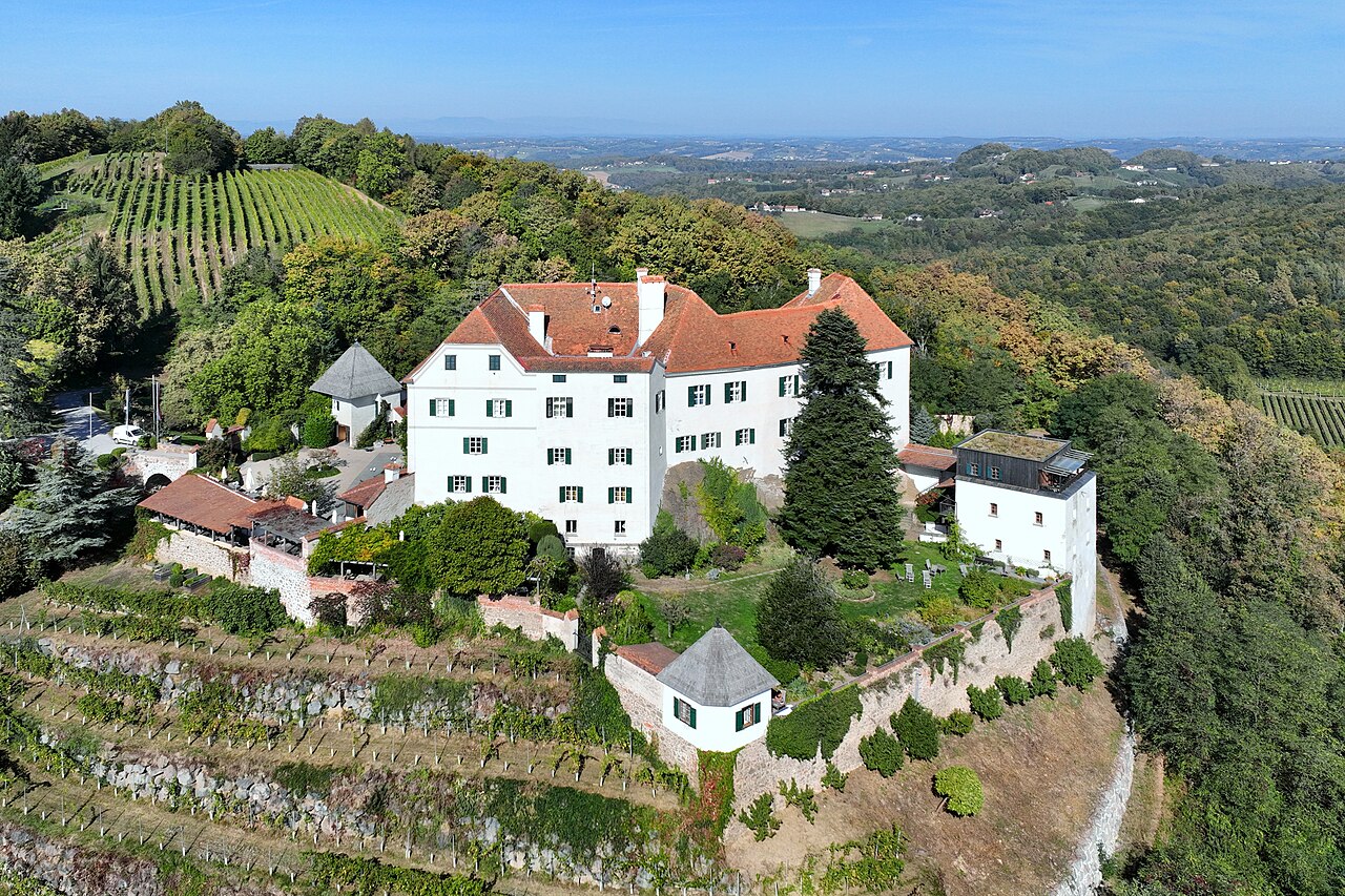 Kapfenstein Castle in Oostenrijk