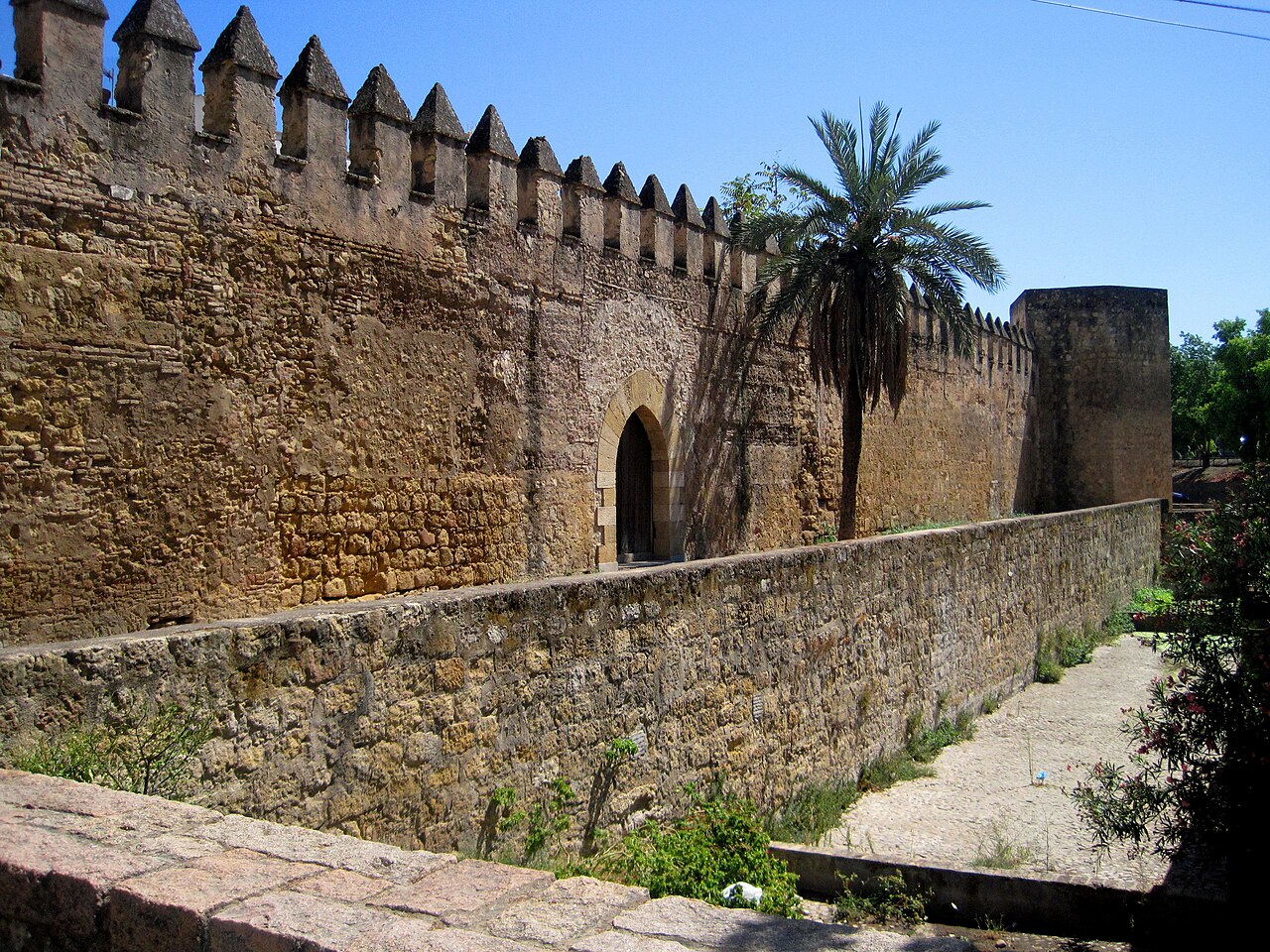 City walls of Córdoba in Spain