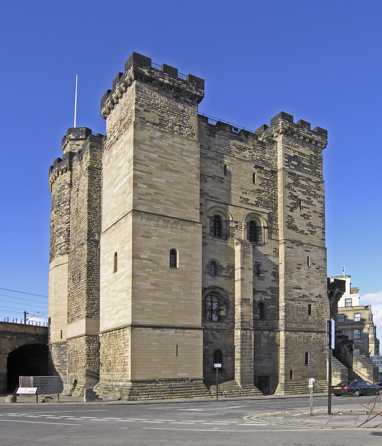 Newcastle upon Tyne Castle（イングランド）