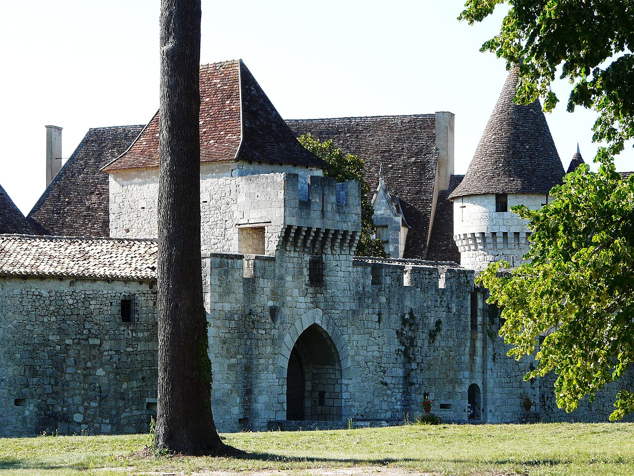 Château de Bridoire in France