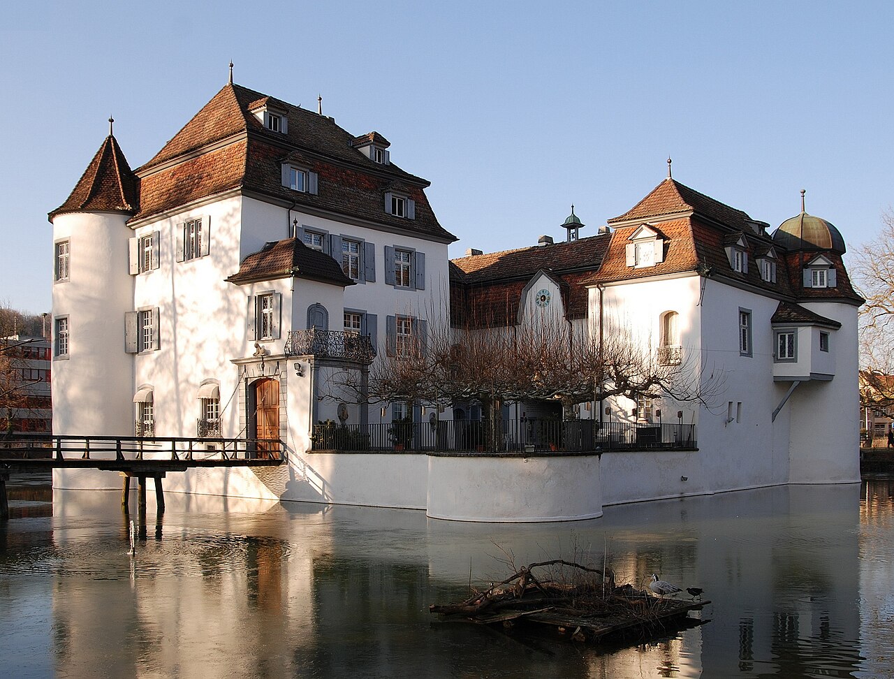 Bottmingen Castle in Switzerland