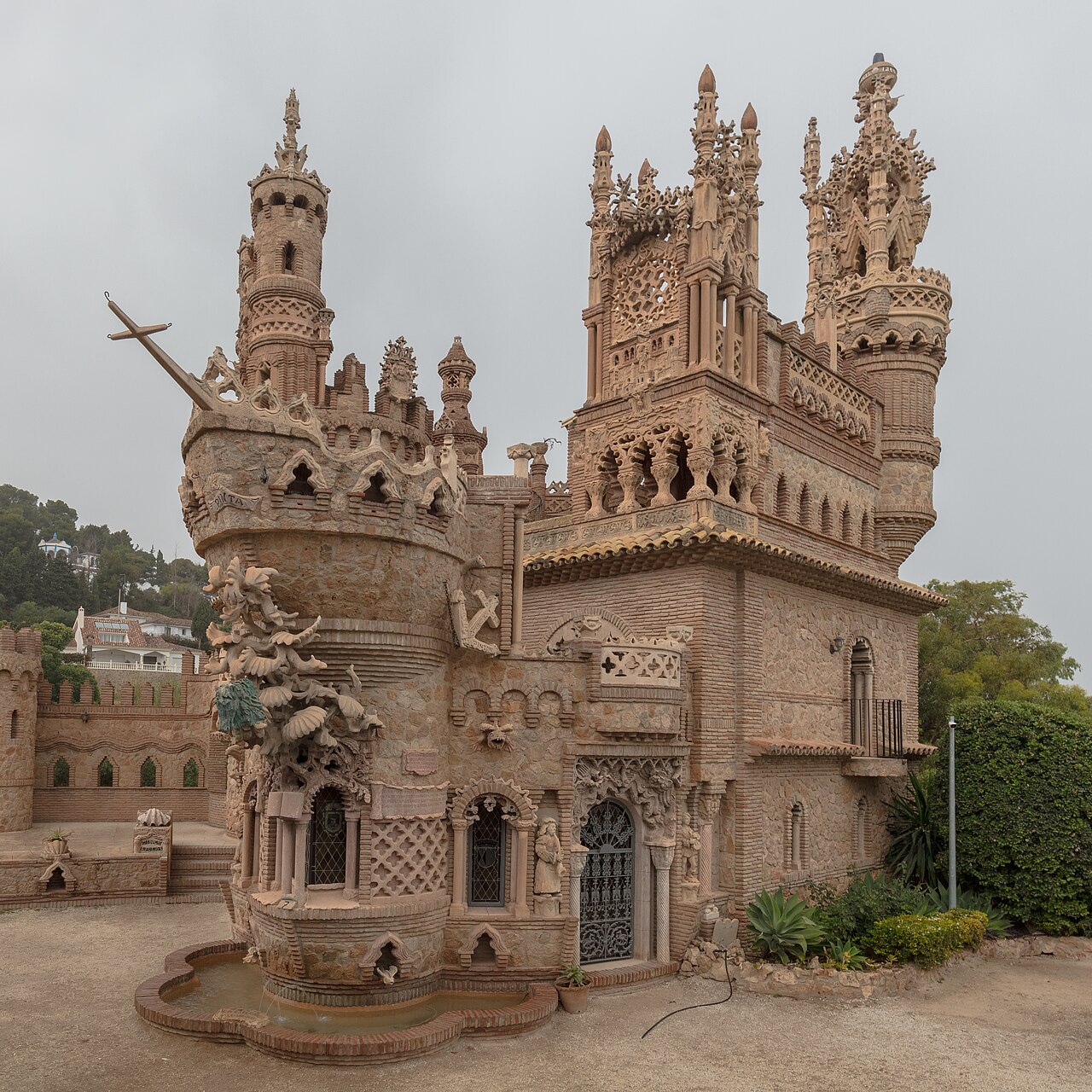 Castillo Monumento Colomares in Spain
