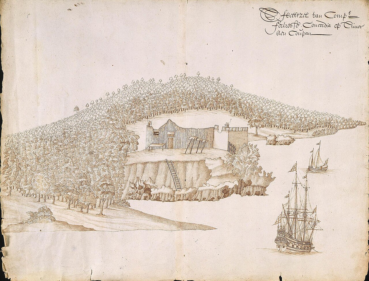 Fort Concordia w Indonezji