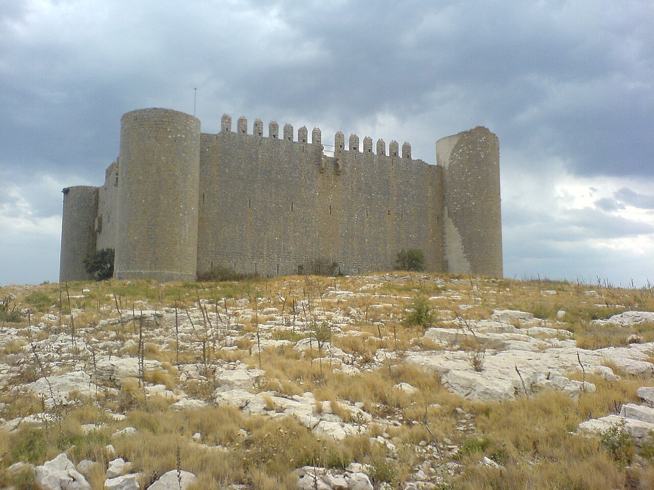 Montgrí Castle in Spain