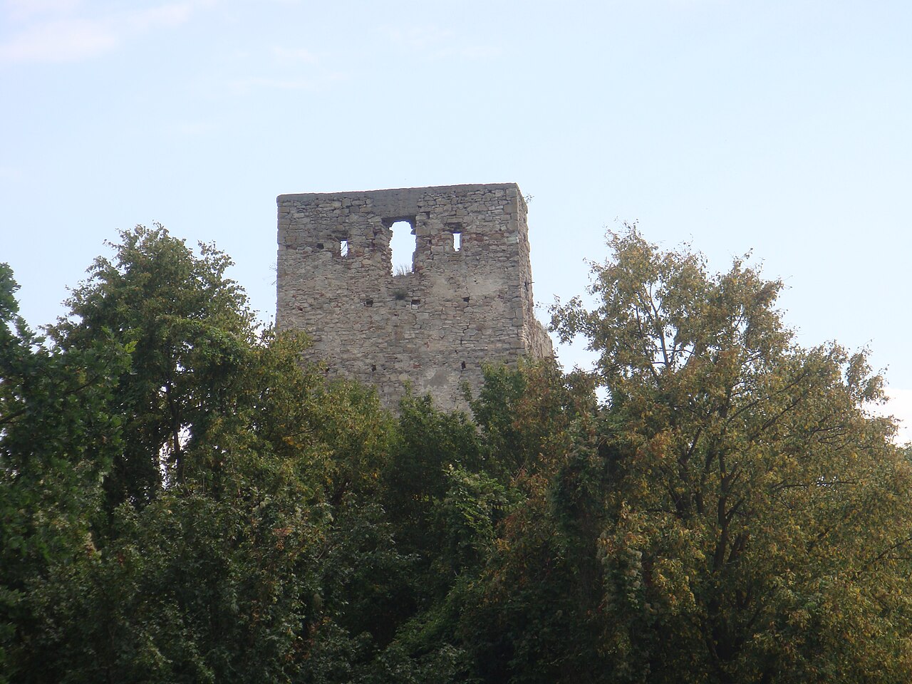 Almașu Citadel in Roemenië