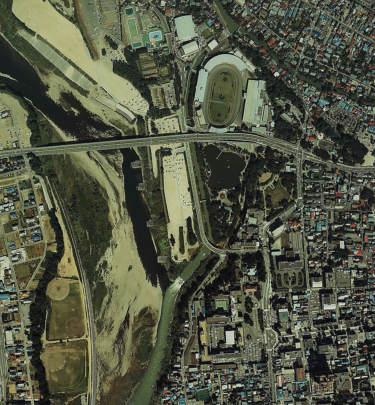 Maebashi Castle in Japan