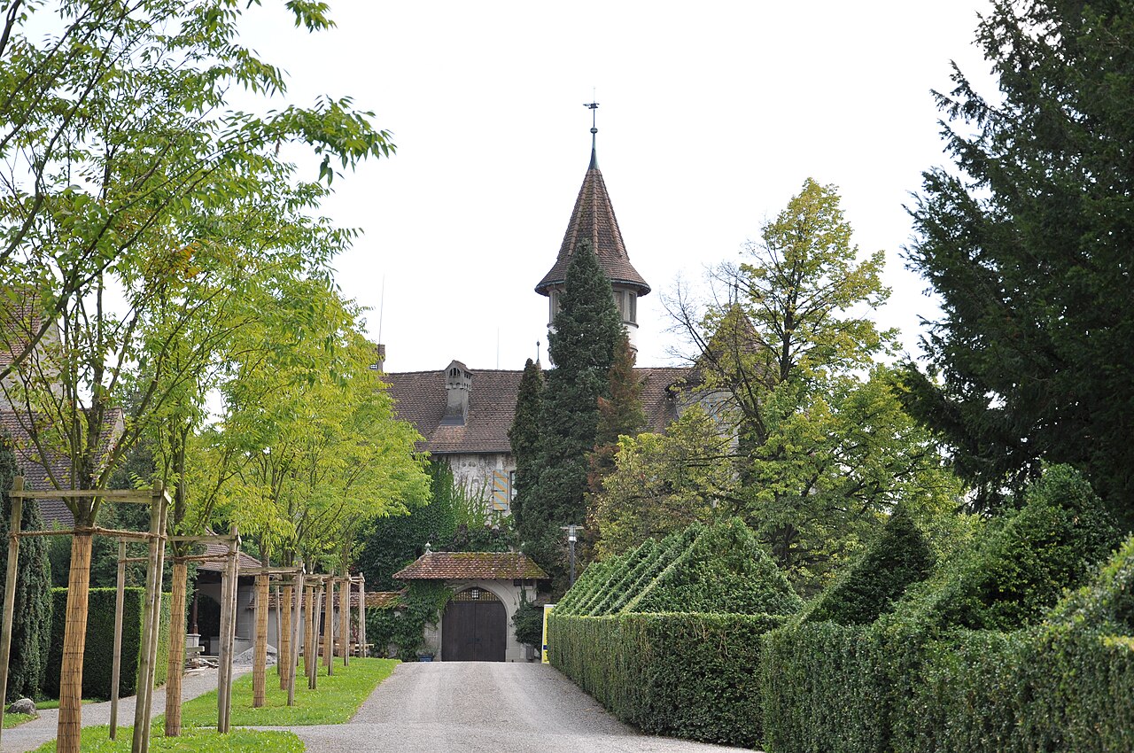 St. Andreas Castle w Szwajcarii