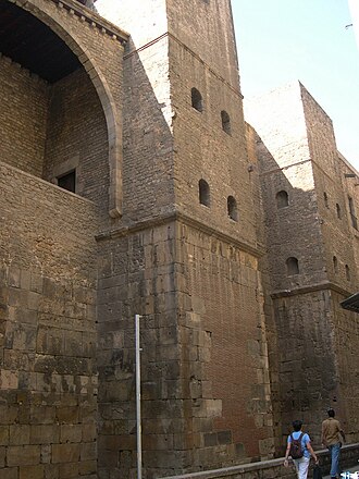 Roman walls of Barcelona