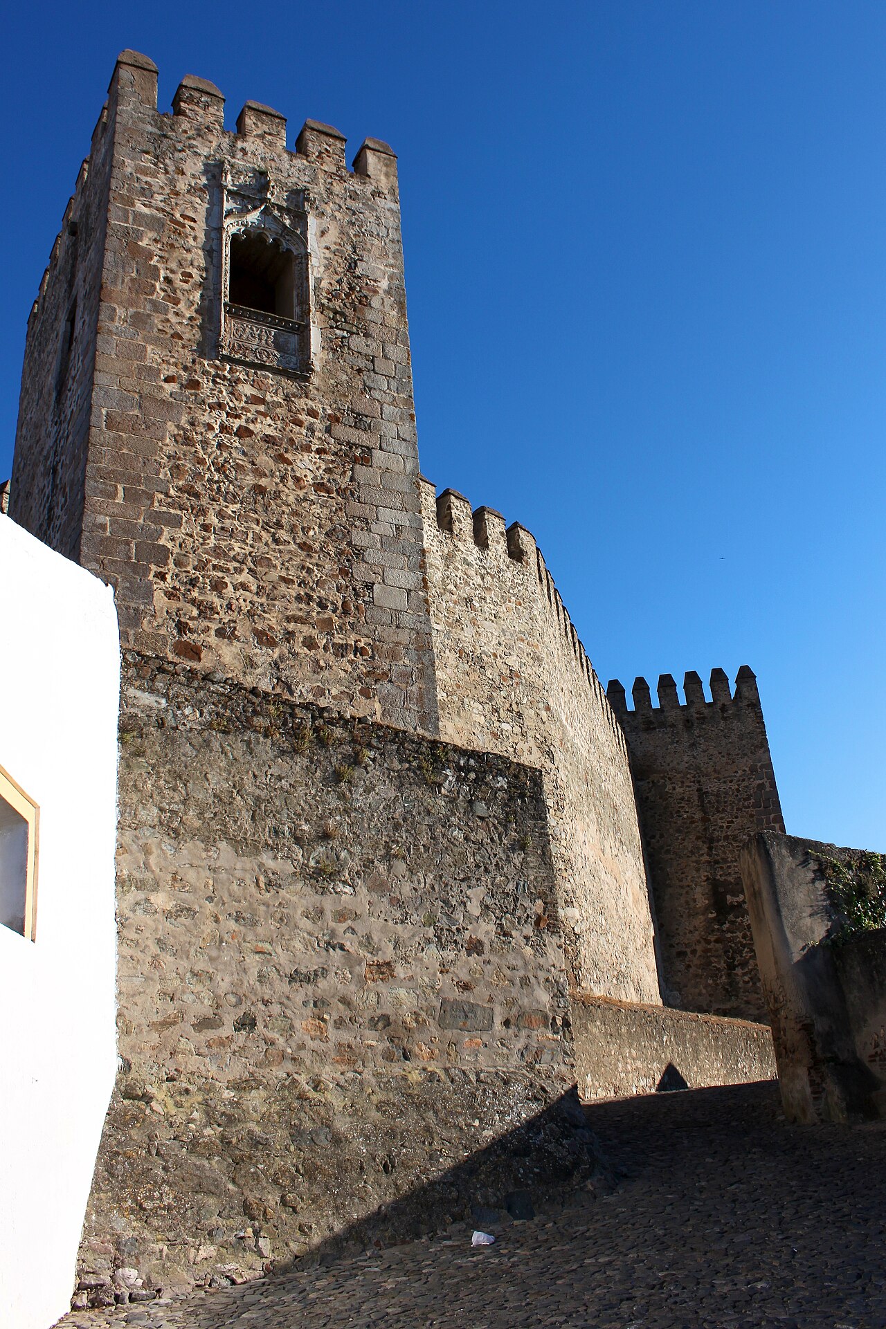 Castle of Campo Maior in Portugal