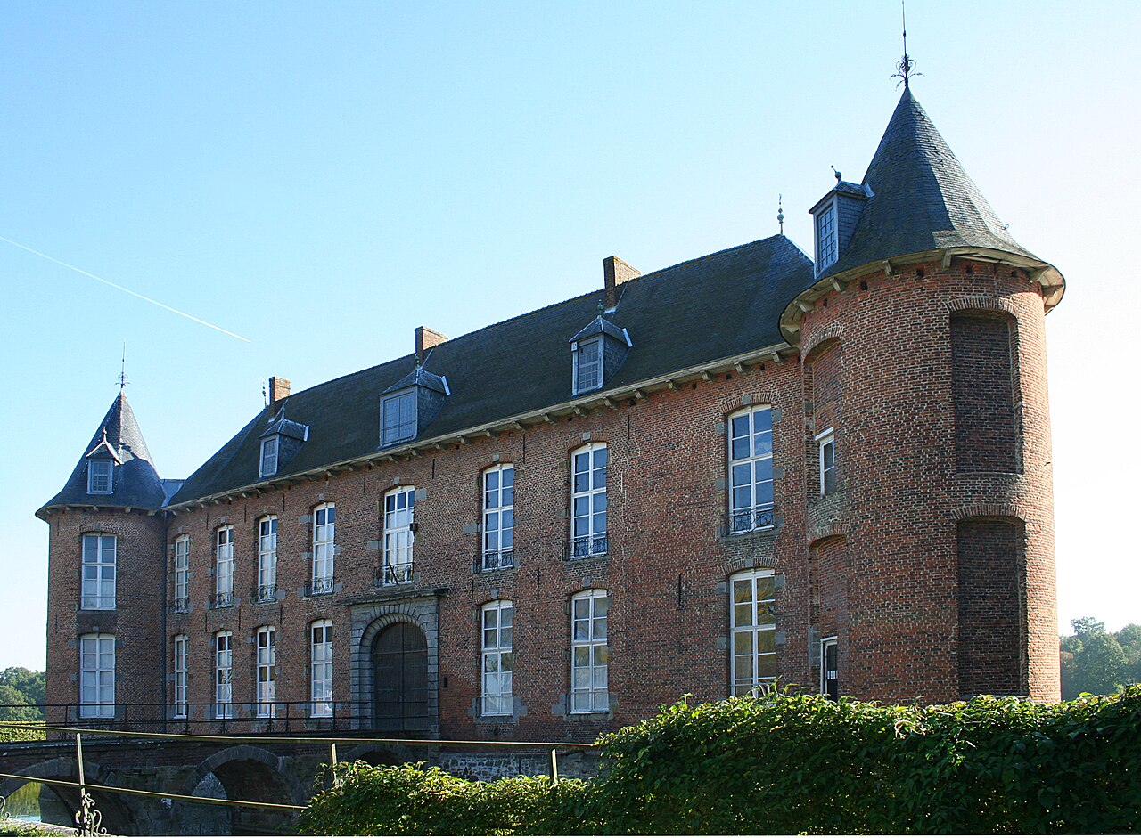 Castle of l'Estriverie in Belgium