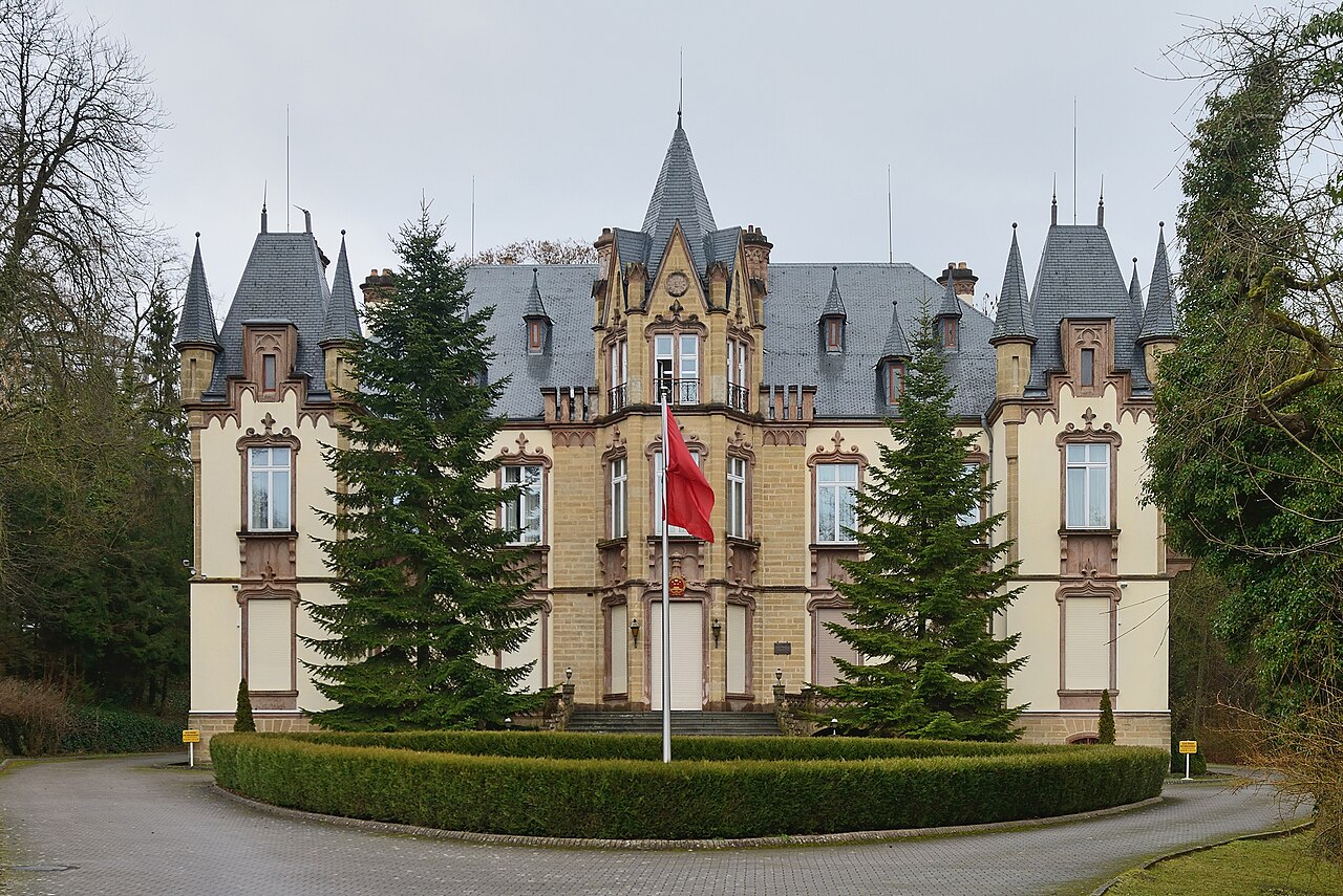 Dommeldange Castle（ルクセンブルク）