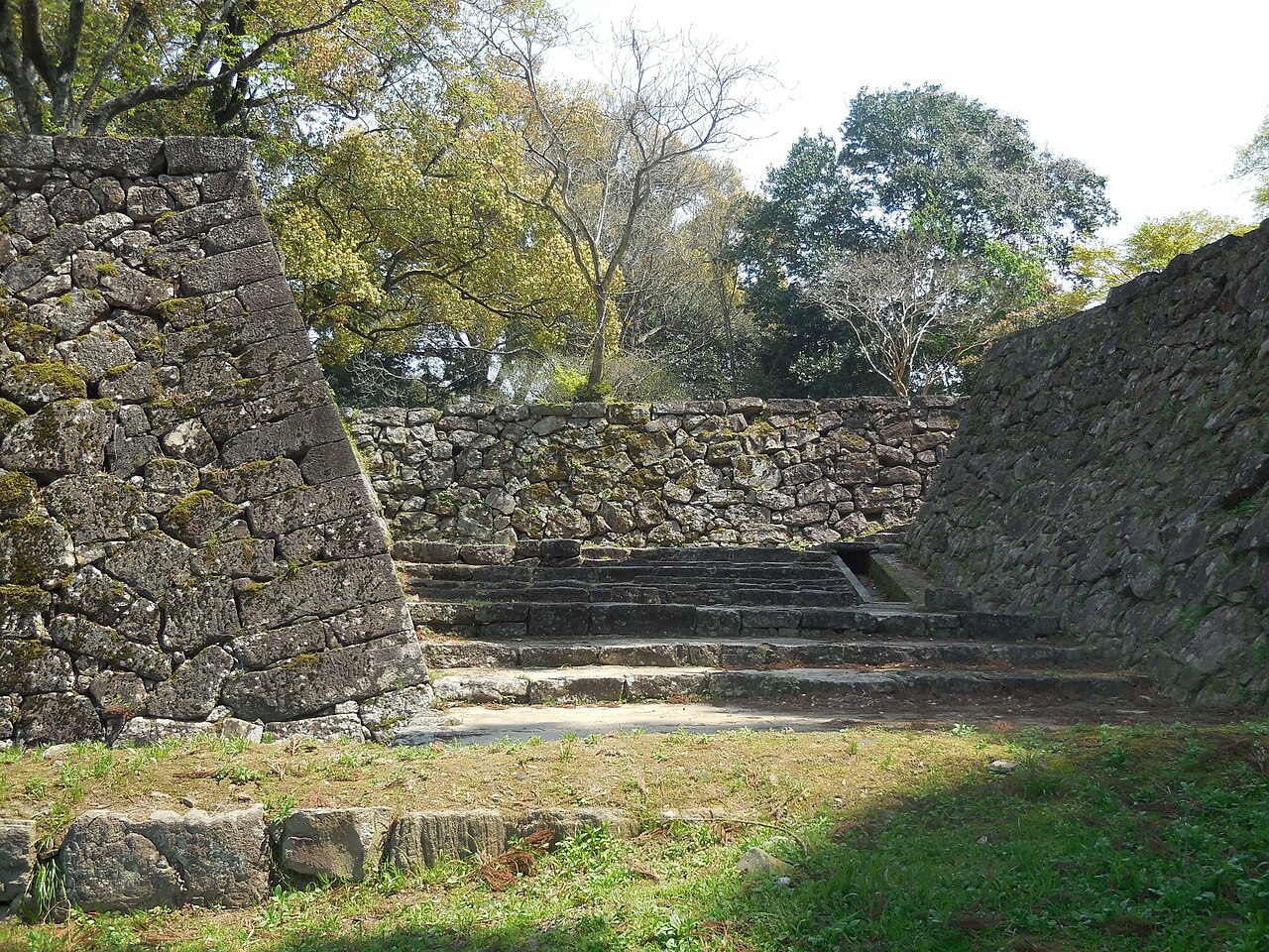 Hitoyoshi Castle in Japan