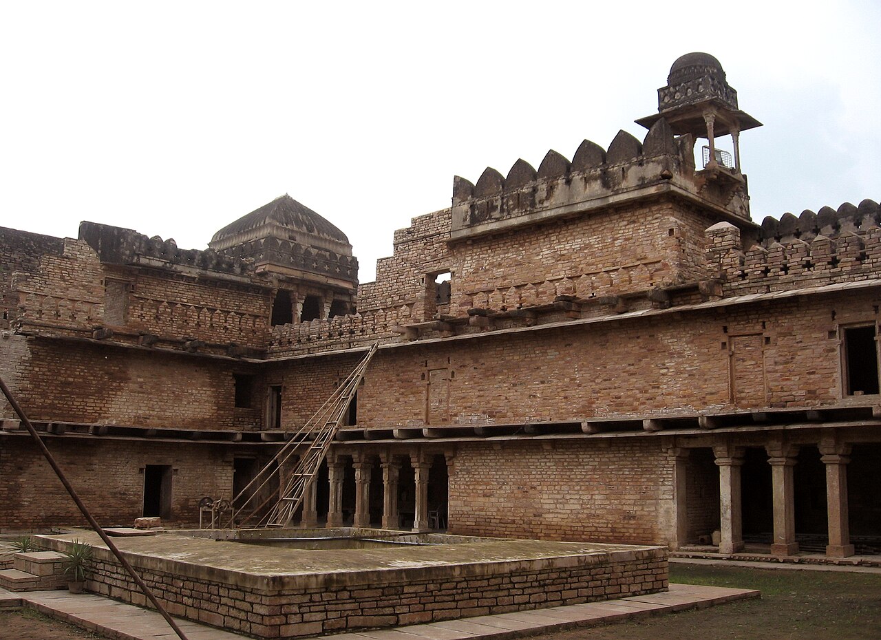 Chanderi Fort en la India