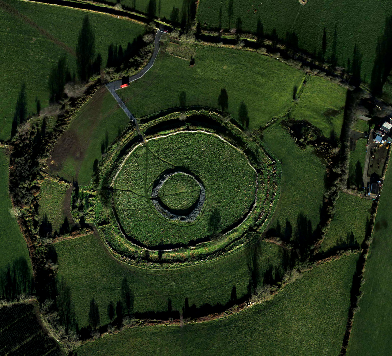 Rathgall Hillfort in Ireland