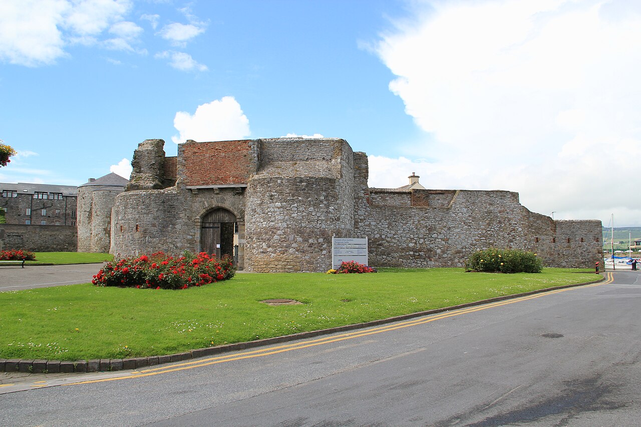 Dungarvan Castle in Ireland